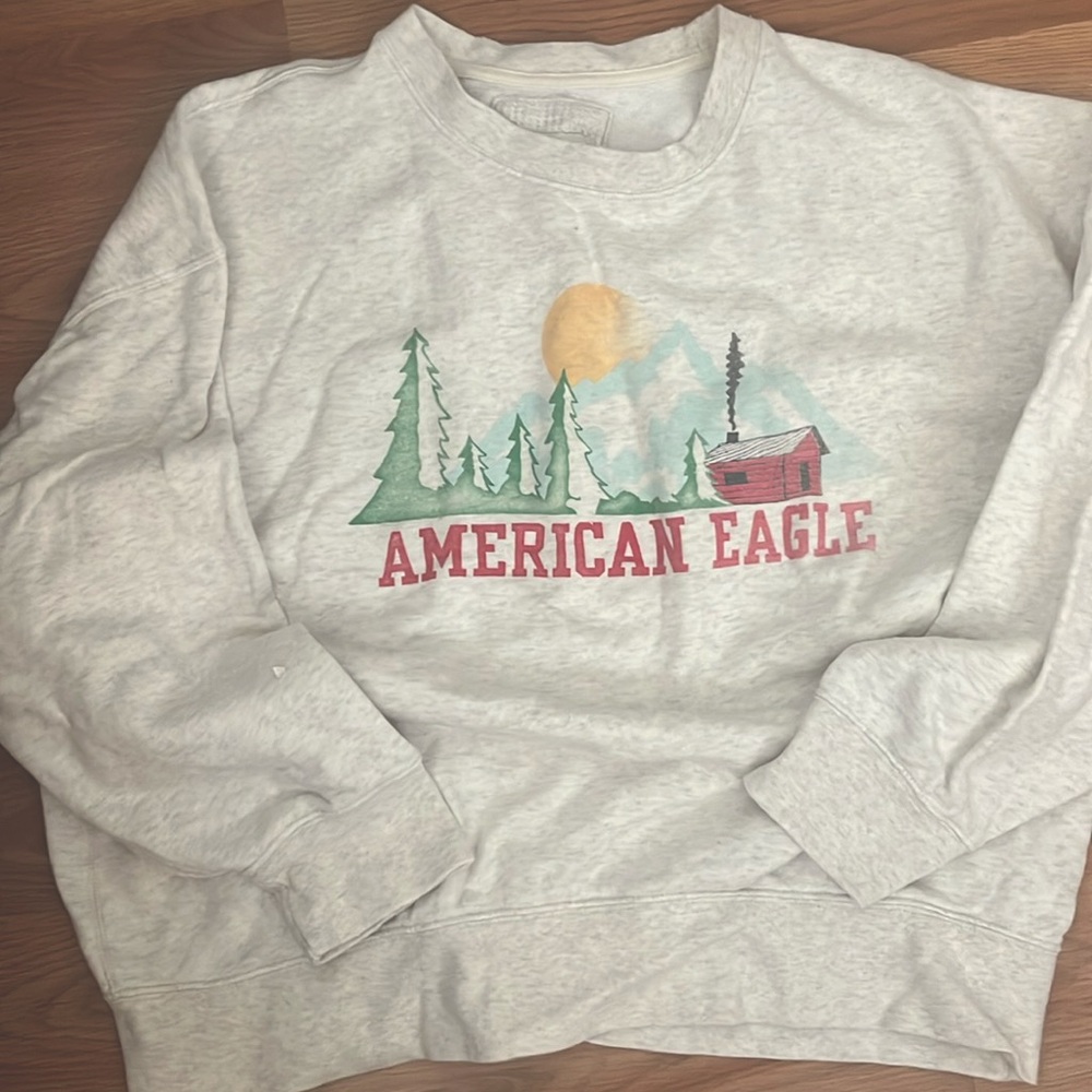 american eagle size large sweatshirt